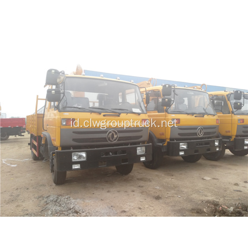 Dongfeng 4x2 Boom Truck Mounted Cranes Dijual